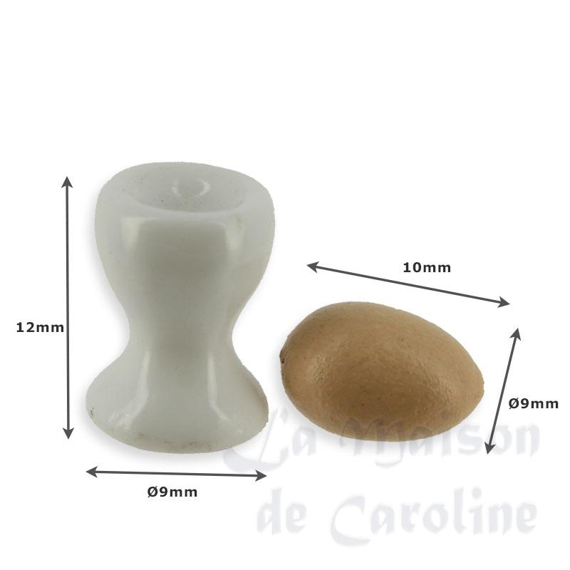 egg stand w/egg miniature 1:12 Bilder 1