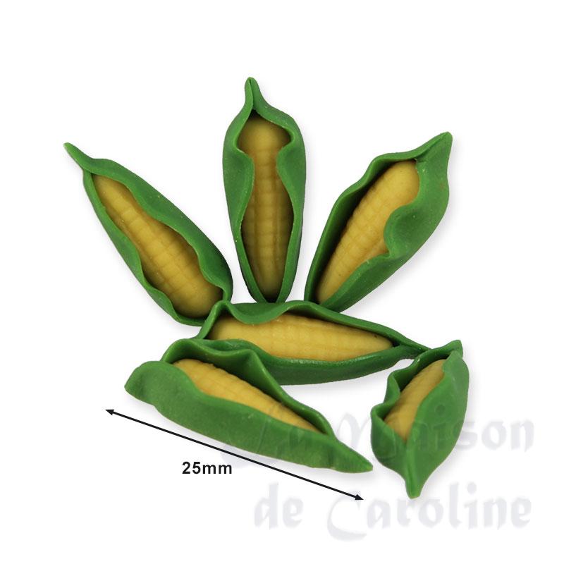 corn x6 /6 miniature 1:12 Bilder 1