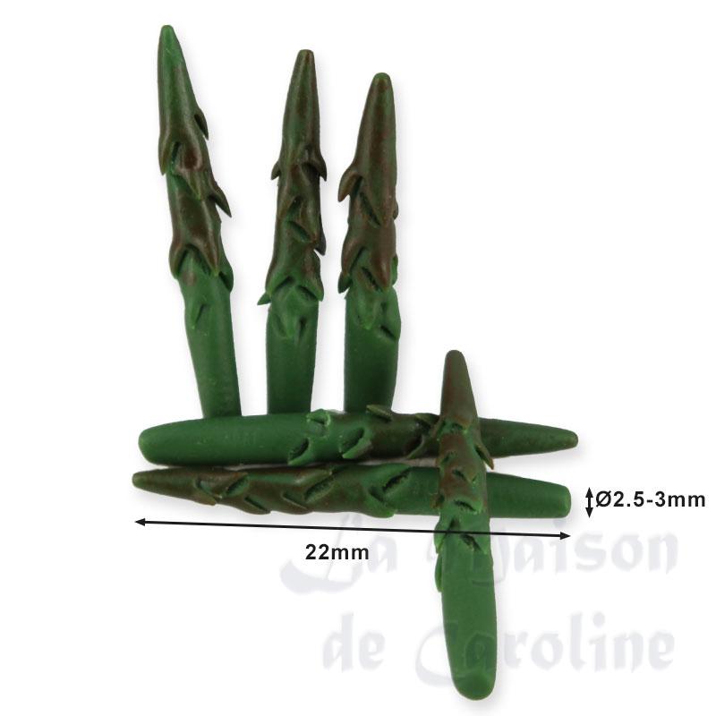 aspargus x6 /6 miniature 1:12 Bilder 1
