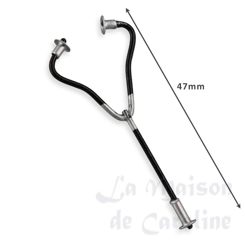 stetoscope Miniature 1:12 photo 2 stetoscope Miniature 1:12 photo 2