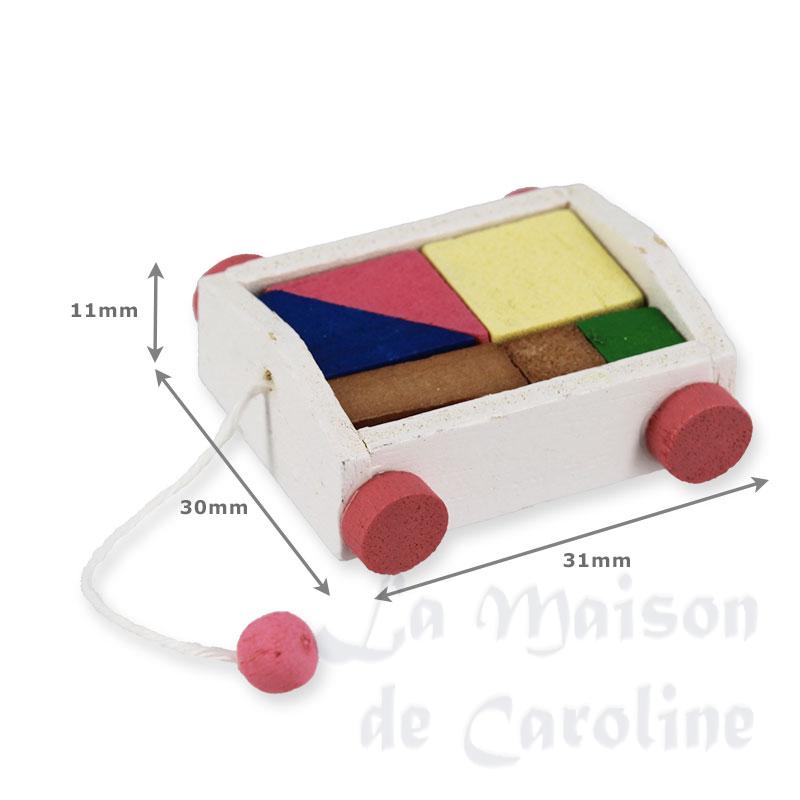 colourful blocks miniature 1:12 Bilder 1