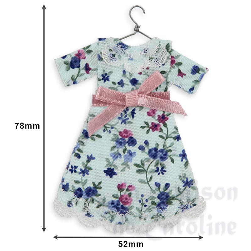 little girl's dress on a hanger Miniature 1:12 photo 2 little girl's dress on a hanger Miniature 1:12 photo 2