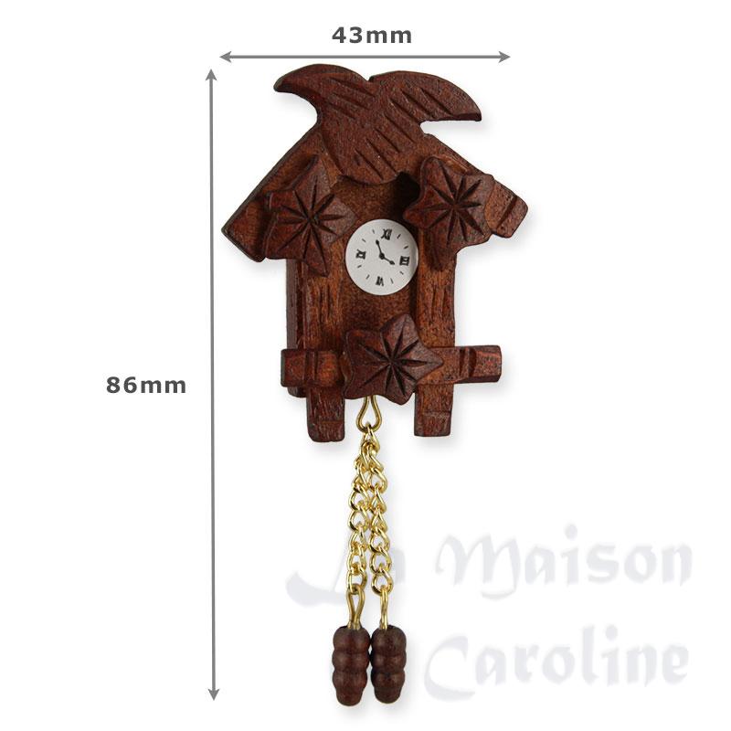 cuckoo clock miniature 1:12 Bilder 1