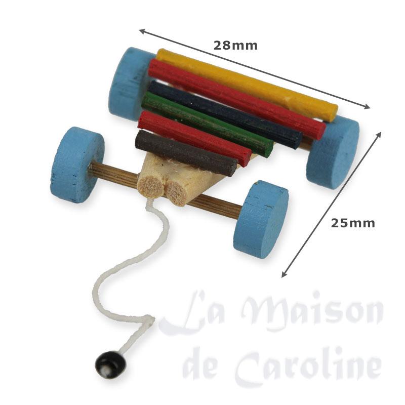 xylophone miniature 1:12 Bilder 1