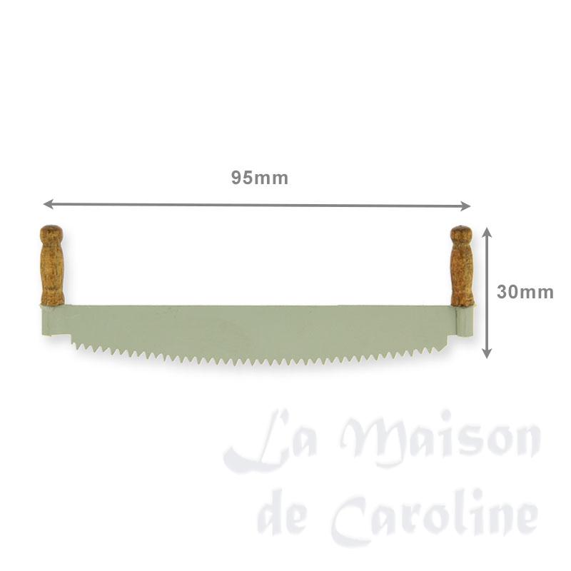 large saw double handle miniature 1:12 Bilder 1