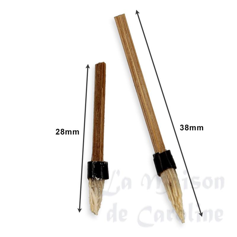 2 brushes ass. miniature 1:12 Bilder 1