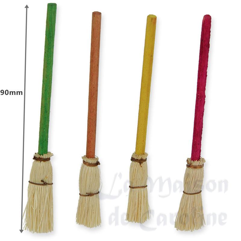 straw broom miniature 1:12 Bilder 1