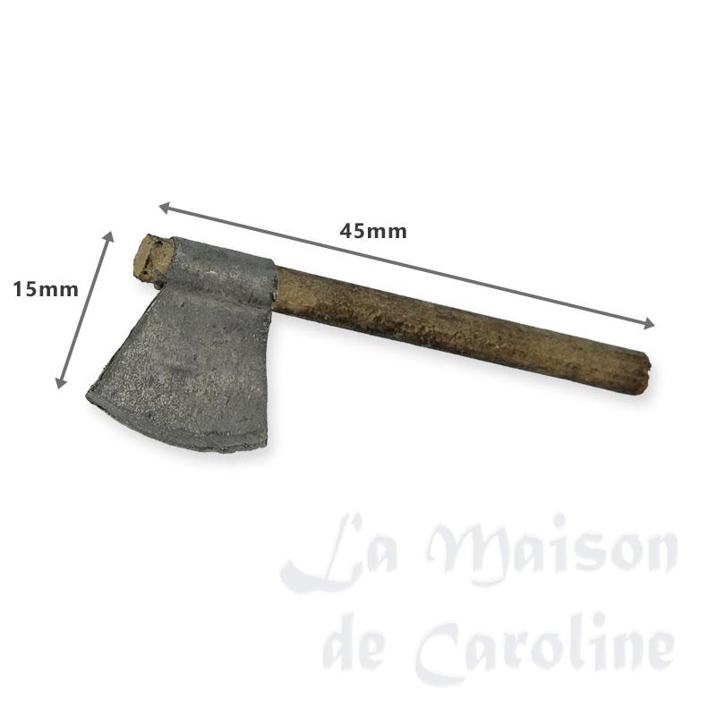 felling hatchet Miniature 1:12 photo 2 felling hatchet Miniature 1:12 photo 2