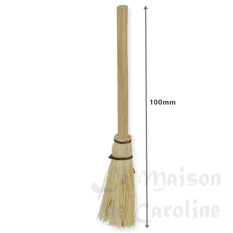 straw broom miniature 1:12 Bilder 1