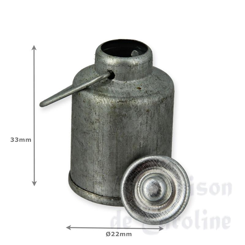 milk can miniature 1:12 Bilder 1