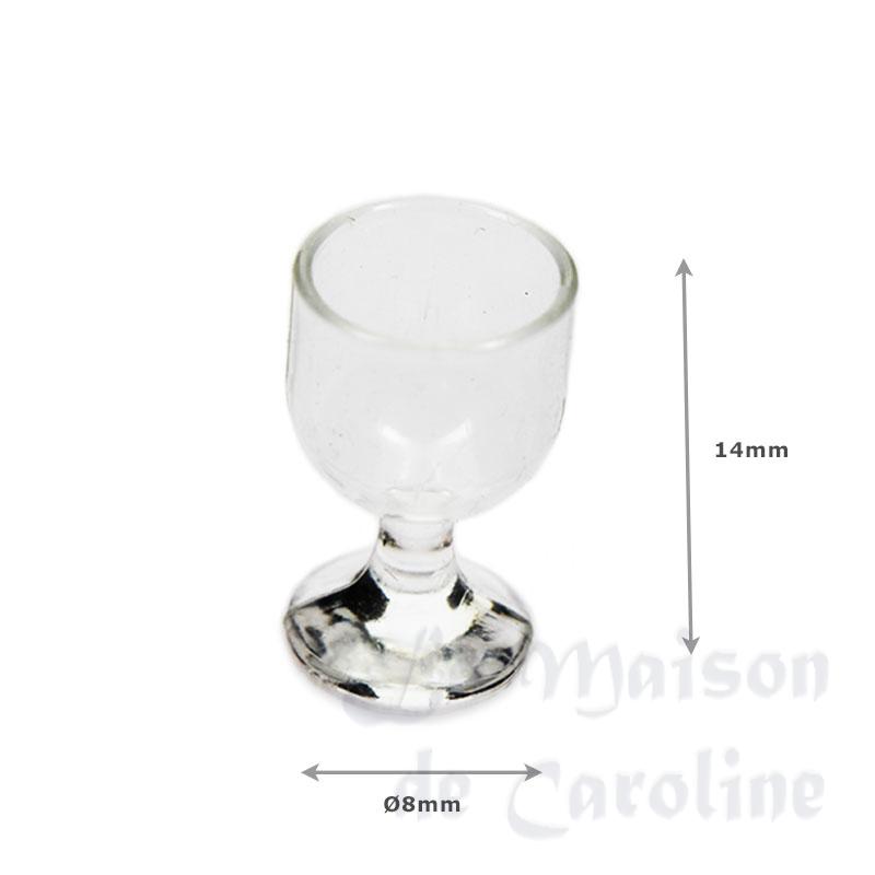 4 wineglasses miniature 1:12 Bilder 1