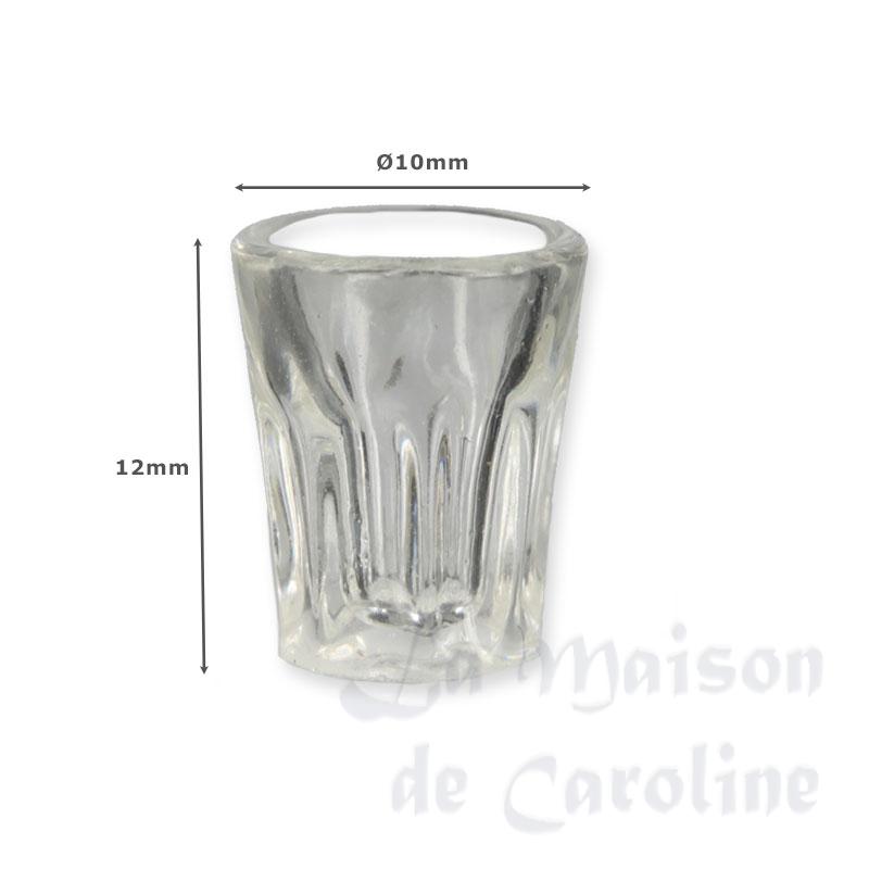 4 water glasses miniature 1:12 Bilder 1