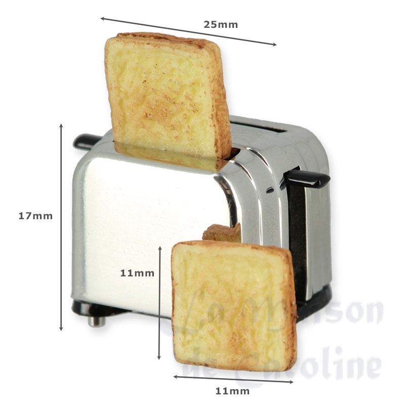 toaster set miniature 1:12 Bilder 1