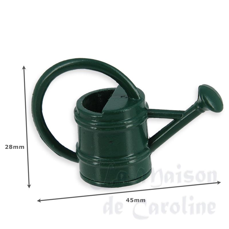 green watering can miniature 1:12 Bilder 1