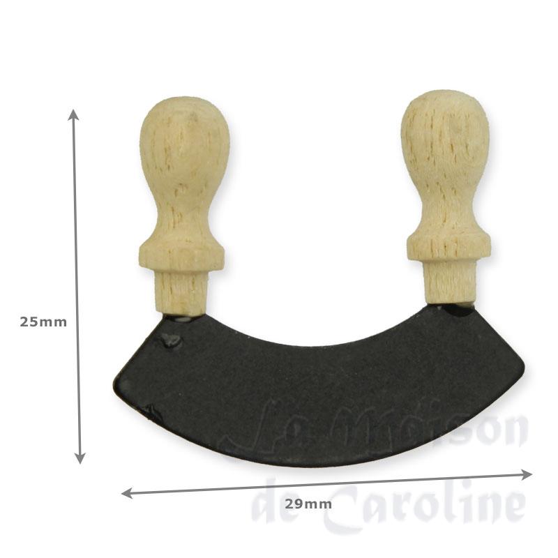 chopping knife miniature 1:12 Bilder 1