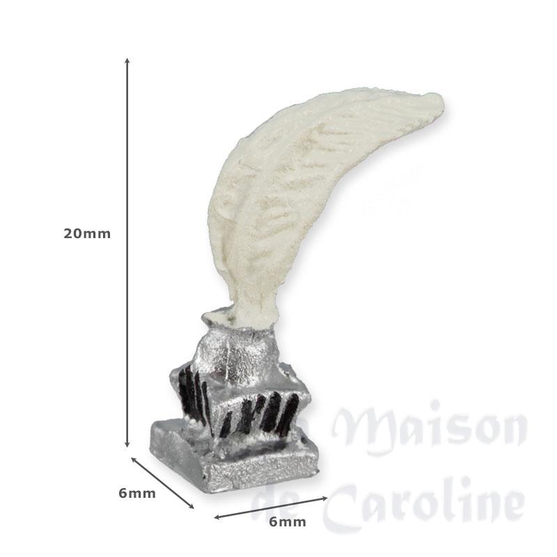 ink well miniature 1:12 Bilder 1