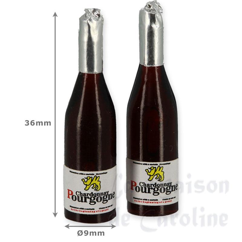 two red wine miniature 1:12 Bilder 1