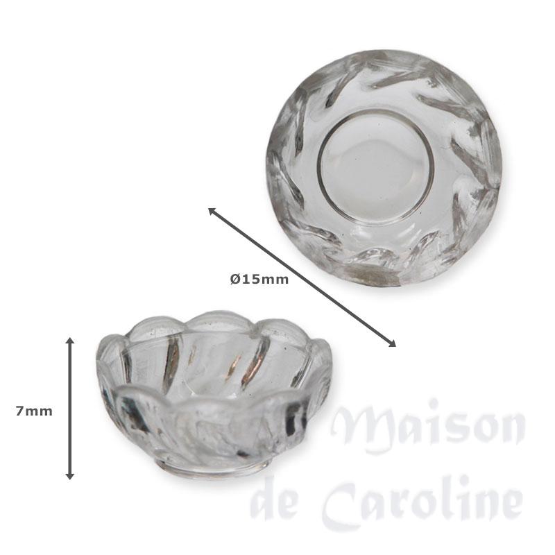 2 plastic bowls miniature 1:12 Bilder 1