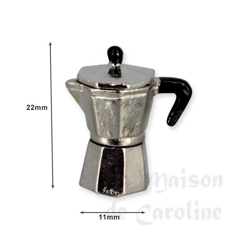 coffee pot metal miniature 1:12 Bilder 1