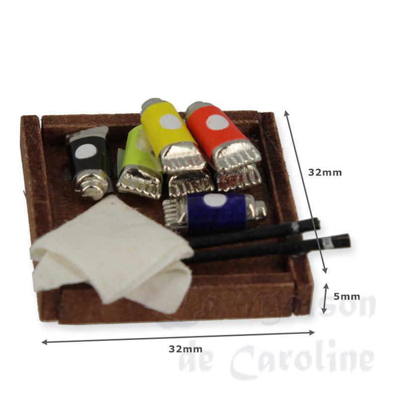 painter's set miniature 1:12 Bilder 1