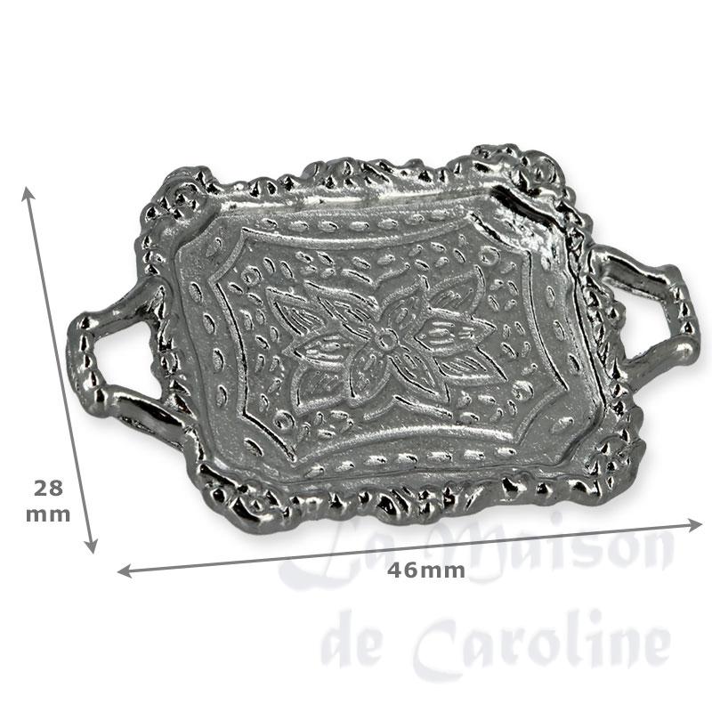 tea plate only /6 miniature 1:12 Bilder 1