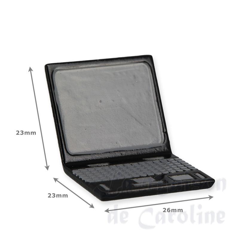 computer laptop miniature 1:12 Bilder 1