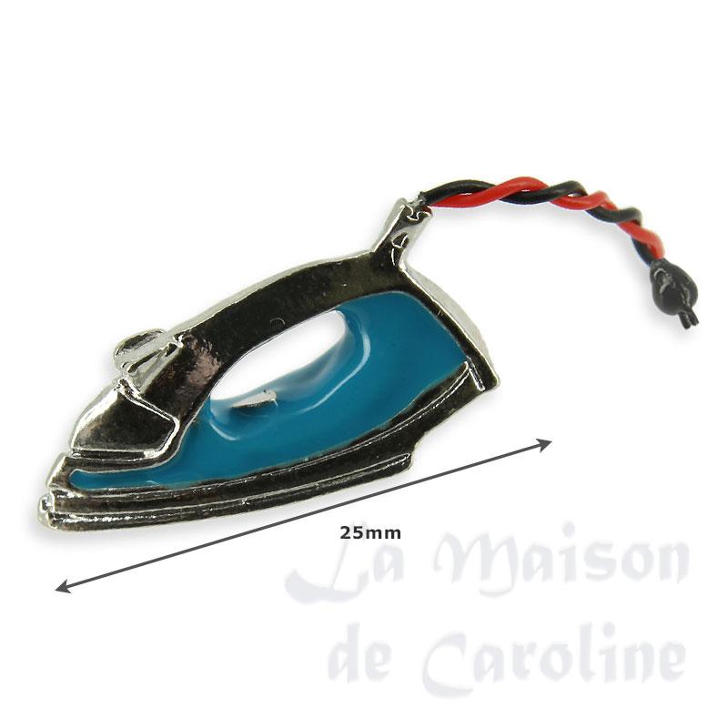 blue iron with plug miniature 1:12 Bilder 1