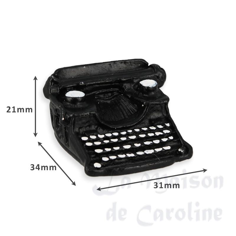 typewriter Miniature 1:12 photo 2 typewriter Miniature 1:12 photo 2