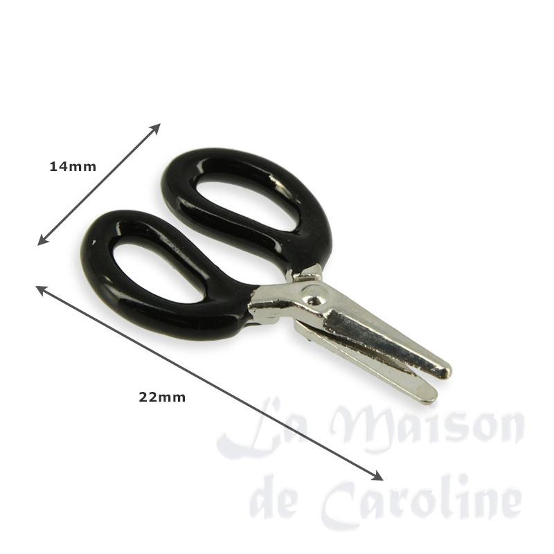 scissors black miniature 1:12 Bilder 1