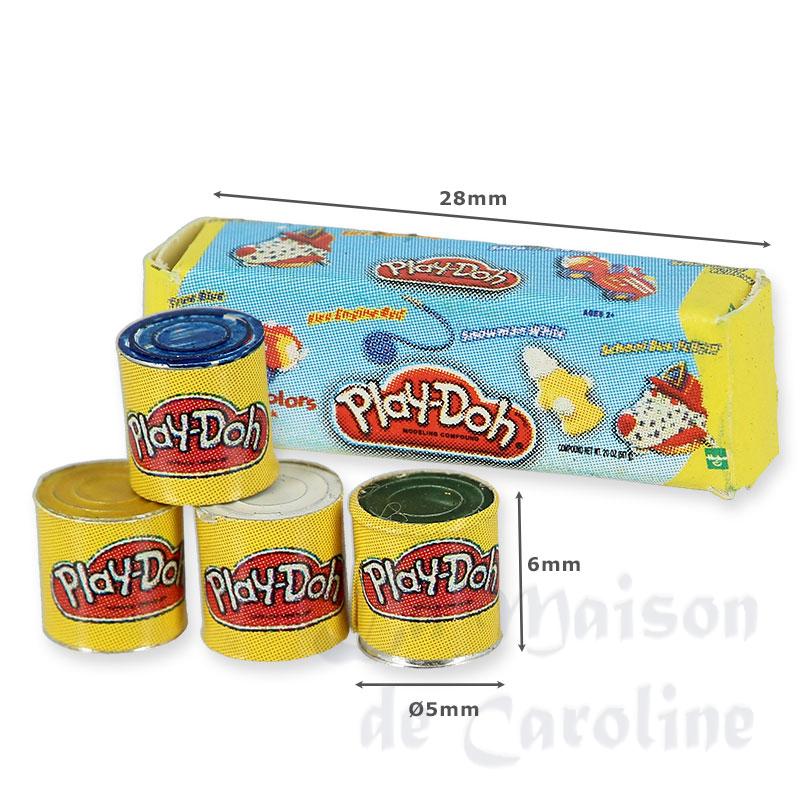 play doh set miniature 1:12 Bilder 1