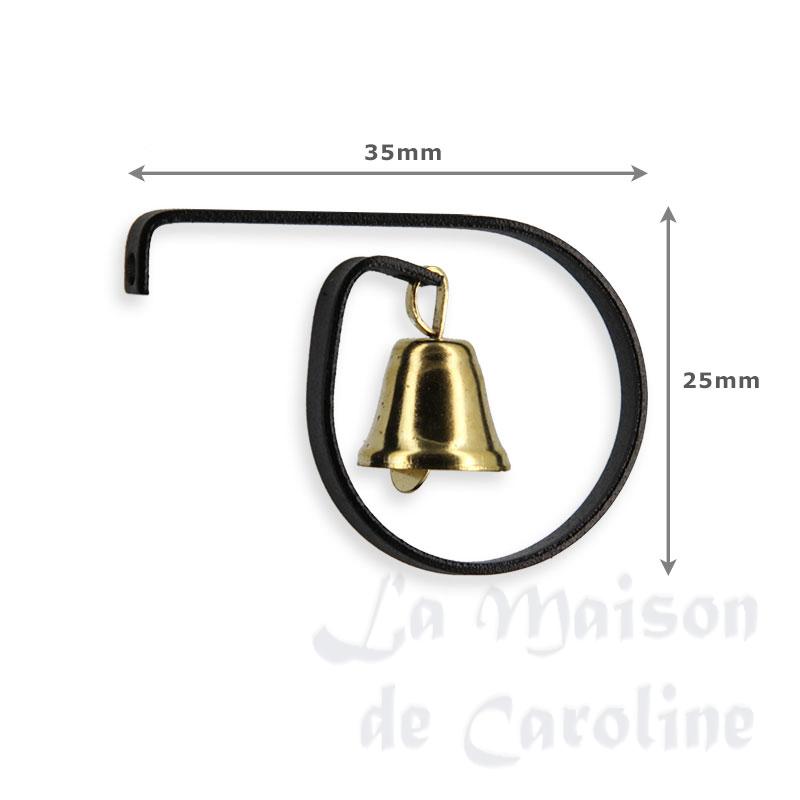 shop bell - dinner bell miniature 1:12 Bilder 1
