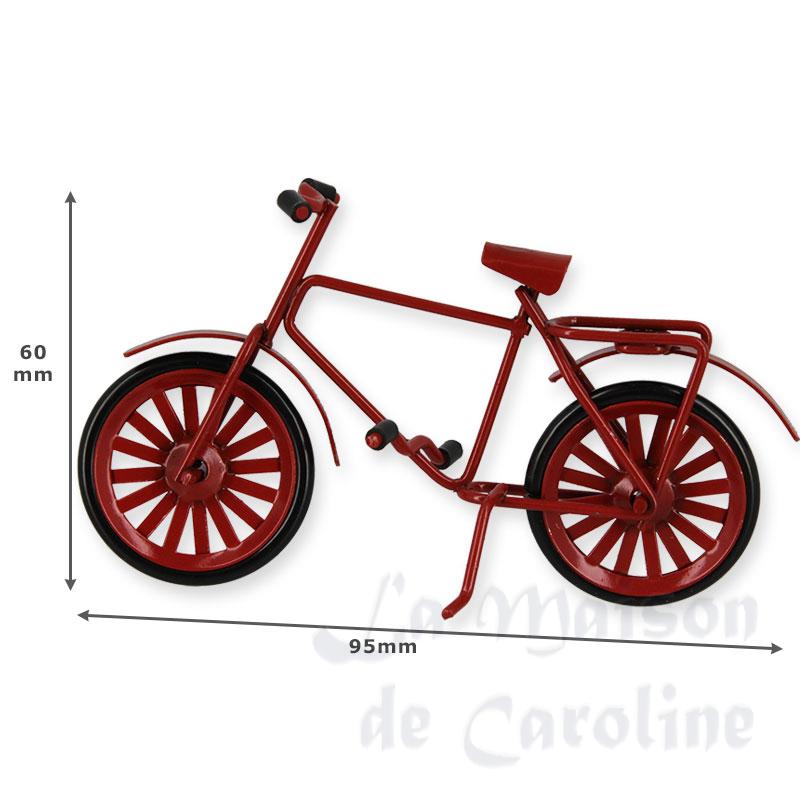 small bike red miniature 1:12 Bilder 1
