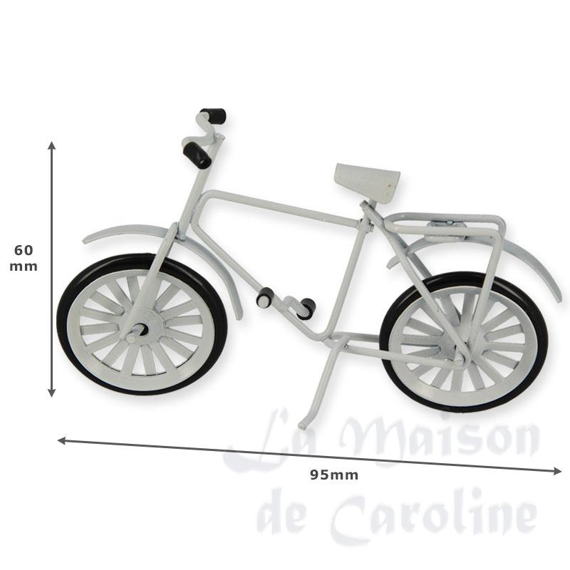 small bike white miniature 1:12 Bilder 1
