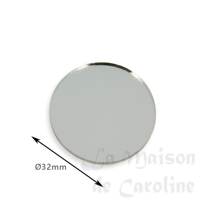round mirror miniature 1:12 Bilder 1