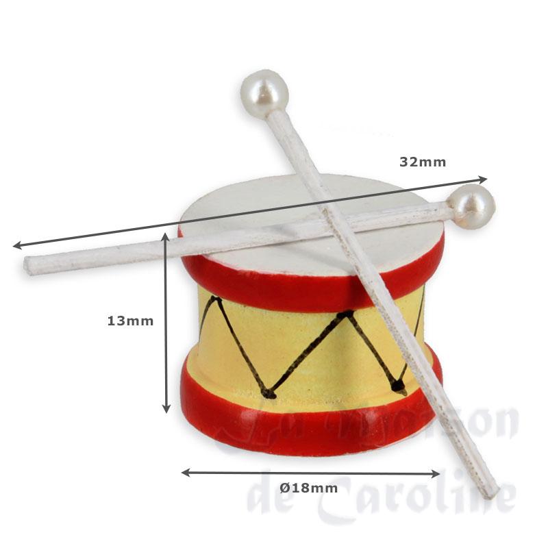 drum set miniature 1:12 Bilder 1