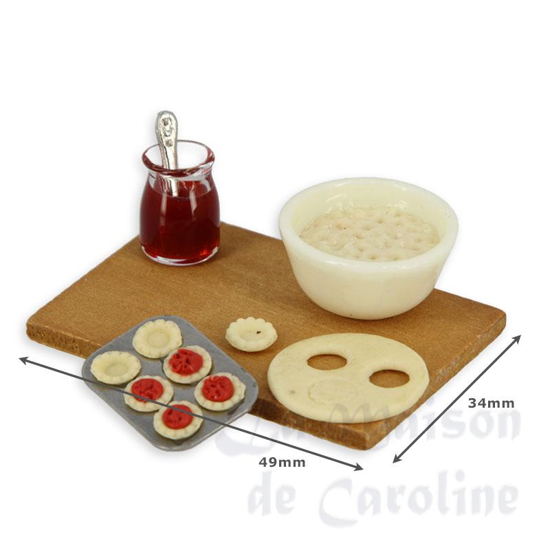strawberry tart miniature 1:12 Bilder 1