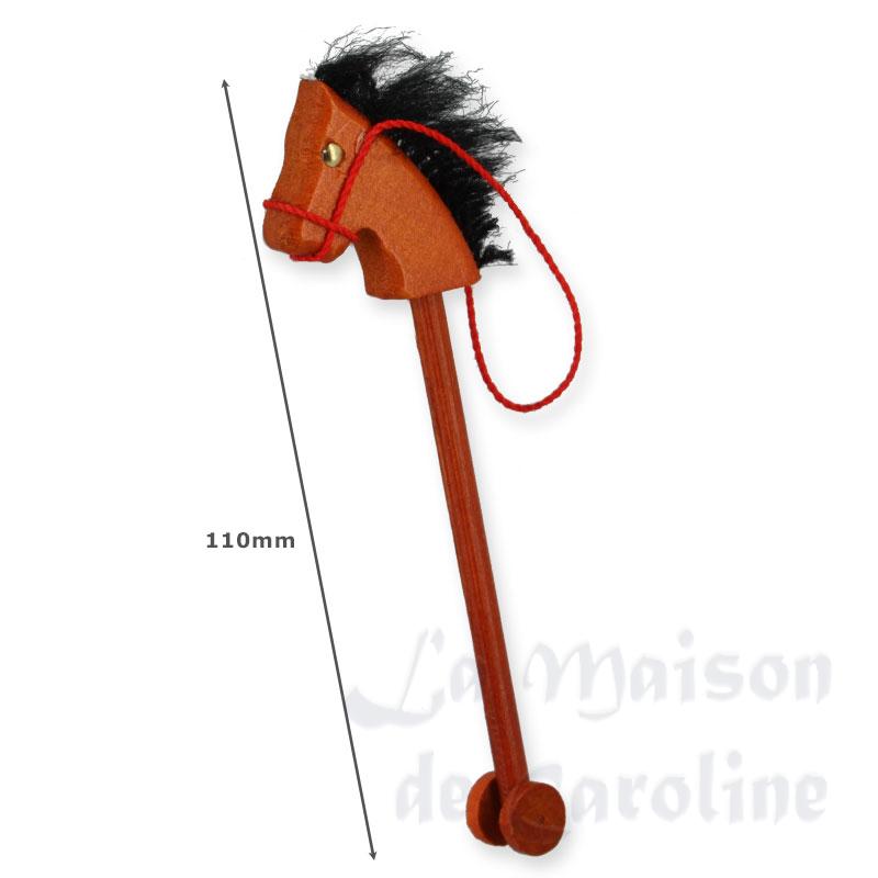 horse stick miniature 1:12 Bilder 1