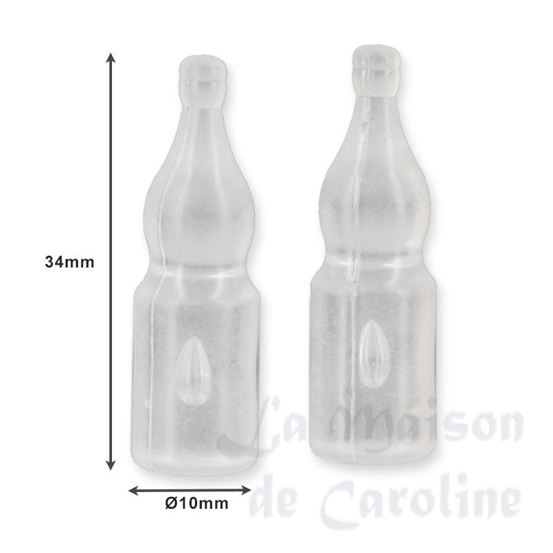 2 water bottles miniature 1:12 Bilder 1