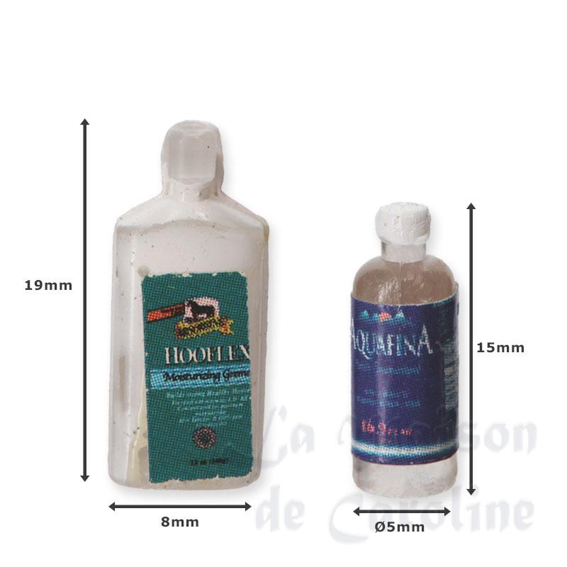 2 schampoo bottles miniature 1:12 Bilder 1