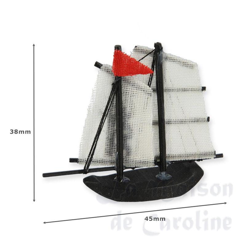 segelboot 37mmh, 10/btl miniature 1:12 Bilder 1