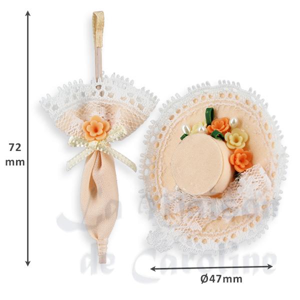 hat and parasol Miniature 1:12 photo 2