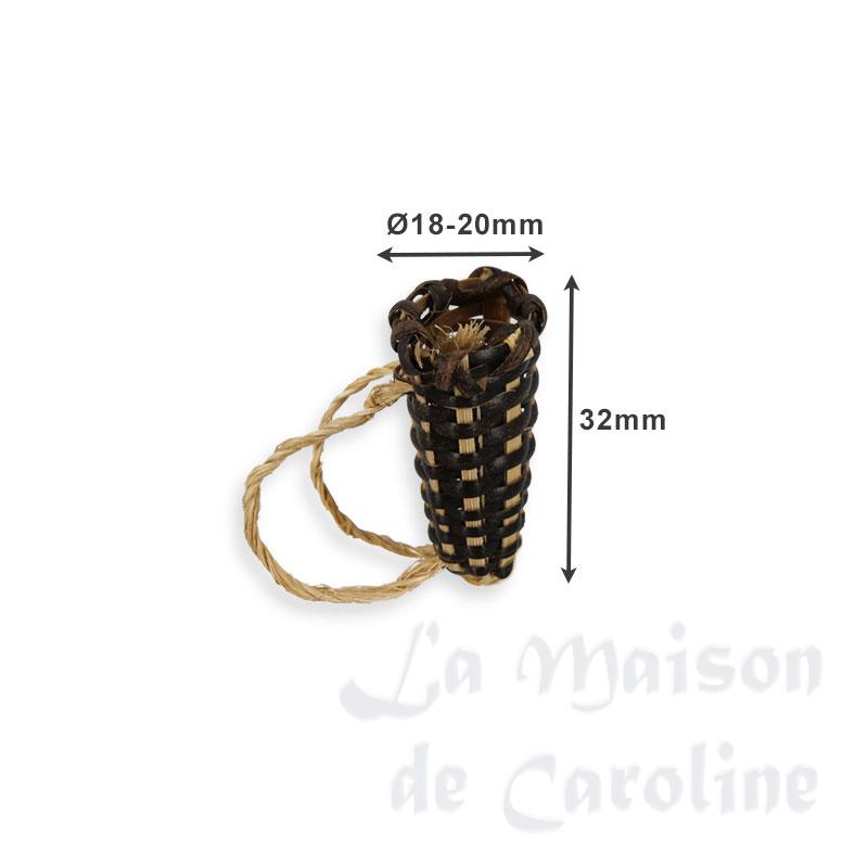 wine grower's basket little miniature 1:12 Bilder 1