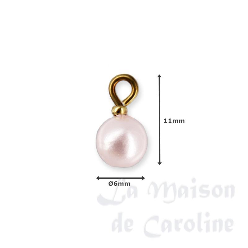 5 pink x'mas baubles miniature 1:12 Bilder 1