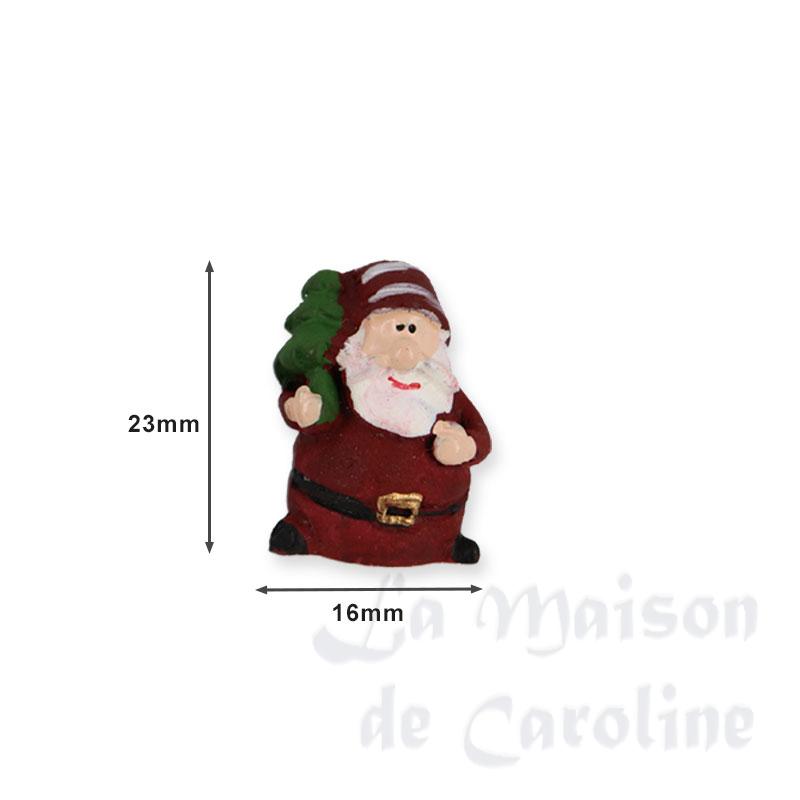 small santa claus miniature 1:12 Bilder 1