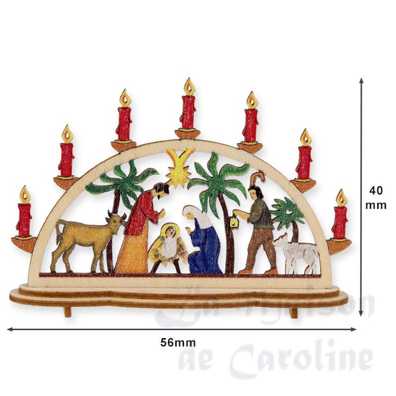 decoration crib colored miniature 1:12 Bilder 1