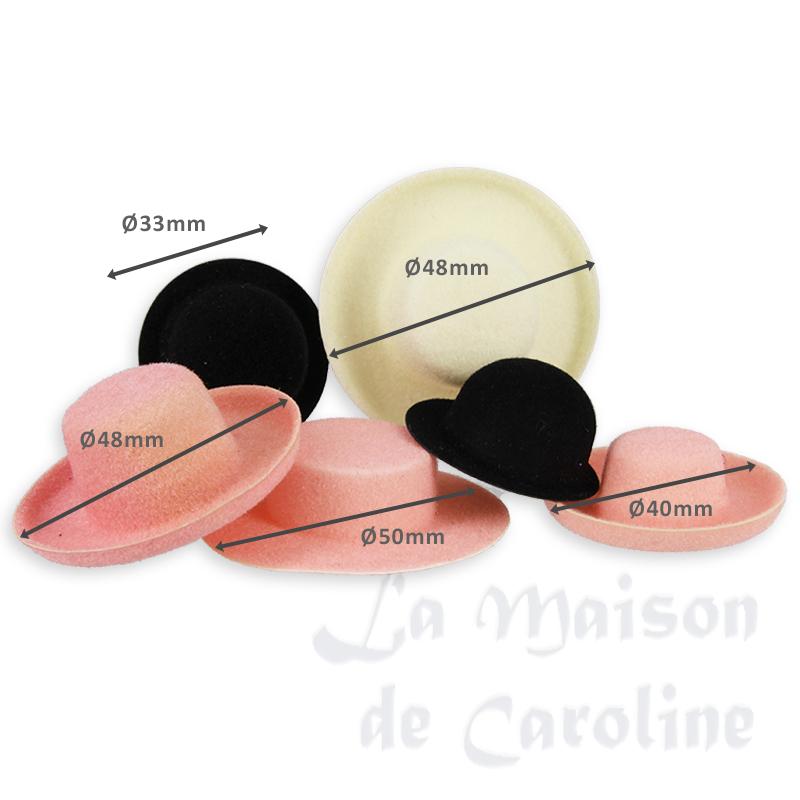 6 hats Miniature 1:12 photo 2