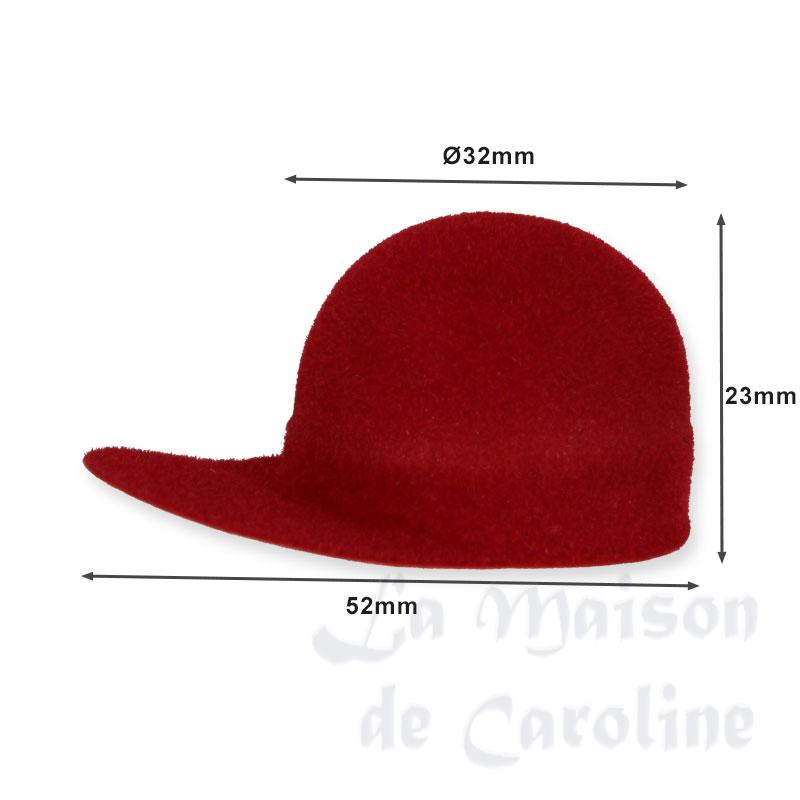 red baseball cap miniature 1:12 Bilder 1