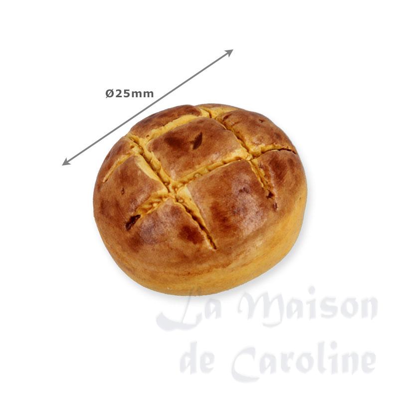 round bread miniature 1:12 Bilder 1