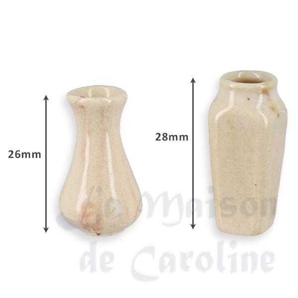 marble vases 1:12 photo 2 marble vases 1:12 photo 2