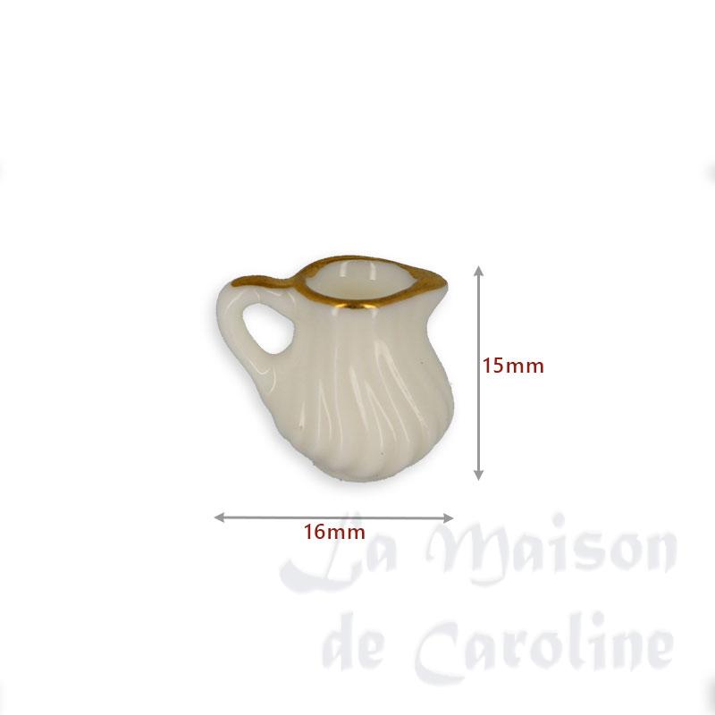 cream pot miniature 1:12 Bilder 1